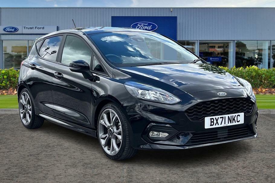 Compare Ford Fiesta 1.0 Ecoboost Hybrid Mhev 155 St-line X Edition BX71NKC Black