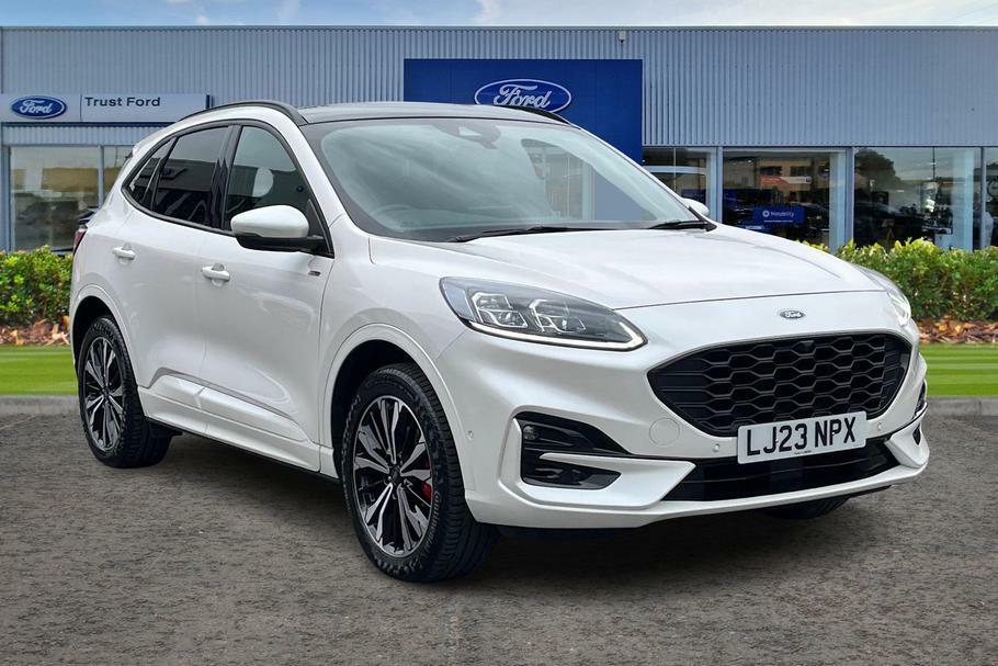 Compare Ford Kuga 2.5L Duratec Phev 225Ps St-line X Edition LJ23NPX White