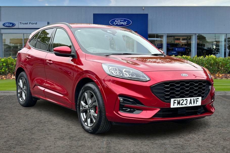 Compare Ford Kuga 1.5 Ecoboost 150 St-line Edition FM23AVF Red