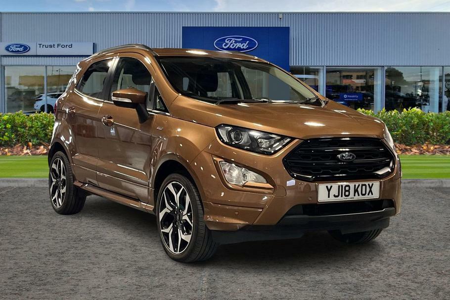 Compare Ford Ecosport 1.0 Ecoboost 140 St-line YJ18KOX Brown