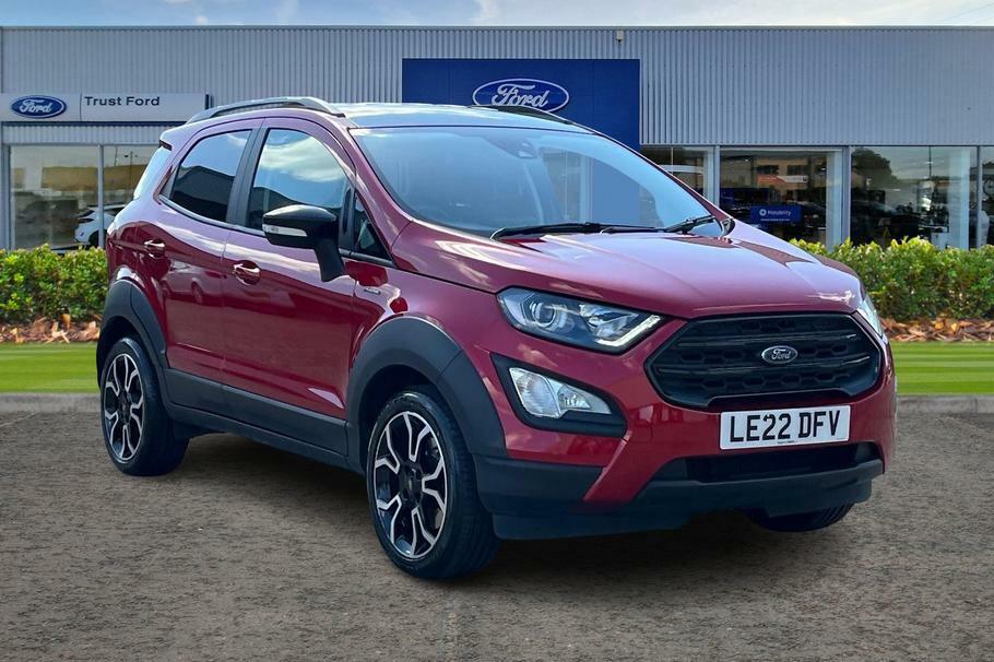 Compare Ford Ecosport 1.0 Ecoboost 125 Active LE22DFV Red