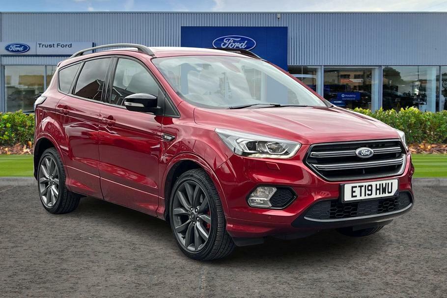 Compare Ford Kuga 2.0 Tdci 180 St-line Edition ET19HWU Red