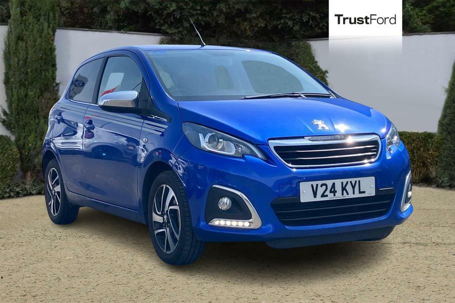 Compare Peugeot 108 1.0 72 Collection V24KYL Blue