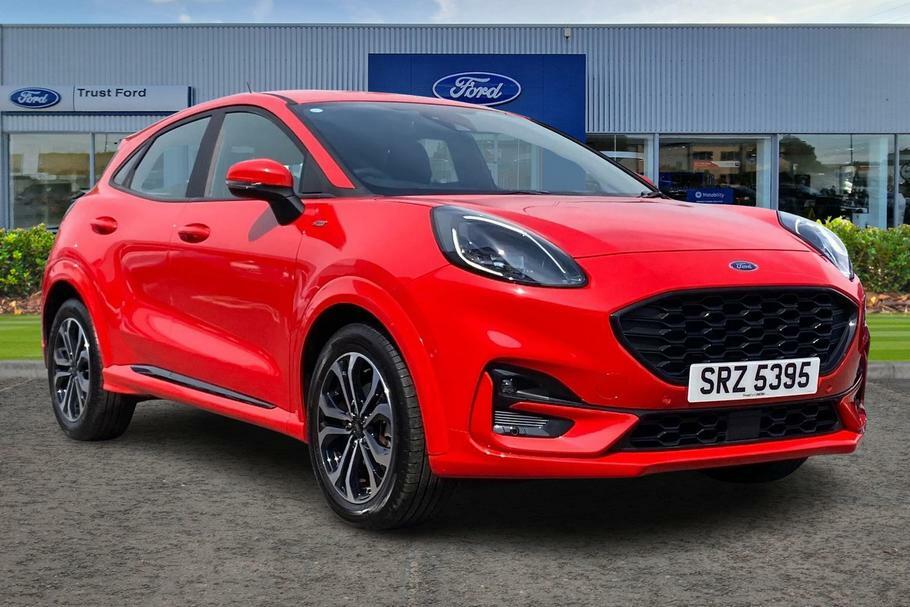 Compare Ford Puma 1.0 Ecoboost Hybrid Mhev St-line SRZ5395 Red