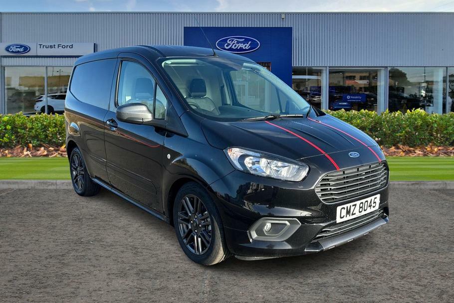 Ford Transit Courier Courier 1.5 Tdci 100Ps Sport Van 6 Speed Black #1