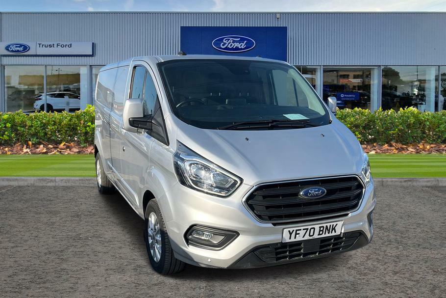 Compare Ford Transit Custom Custom 2.0 Ecoblue 130Ps Low Roof Limited Van YF70BNK Silver