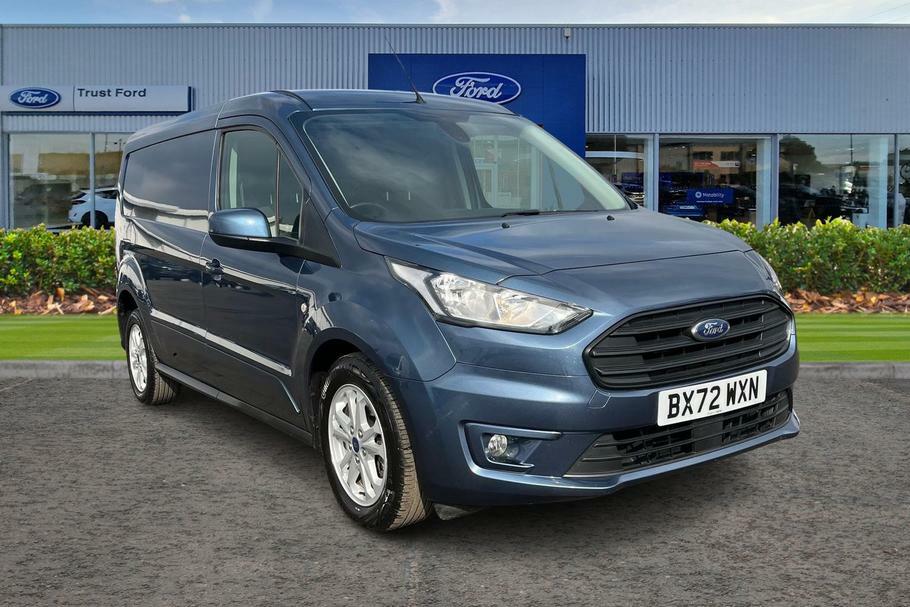 Compare Ford Transit Connect Connect 1.5 Ecoblue 120Ps Limited Van BX72WXN Blue