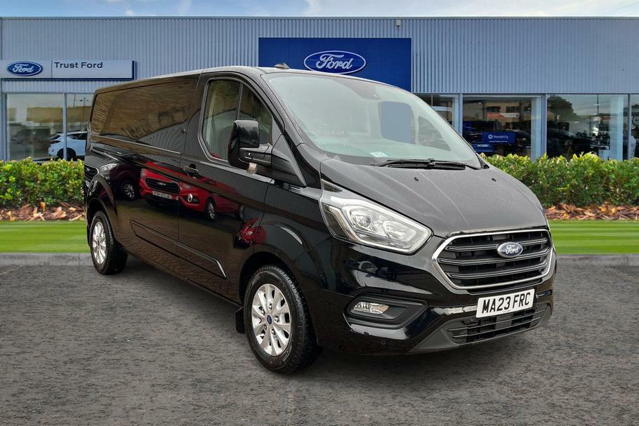Compare Ford Transit Custom Custom 2.0 Ecoblue 130Ps Low Roof Limited Van MA23FRC Black