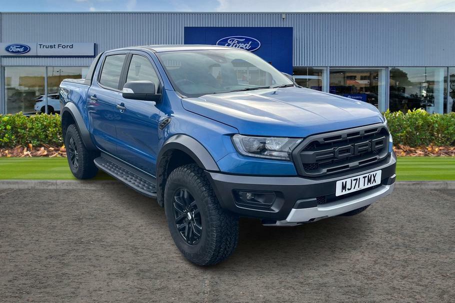 Compare Ford Ranger Pick Up Double Cab Raptor 2.0 Ecoblue 213 MJ71TMX Blue