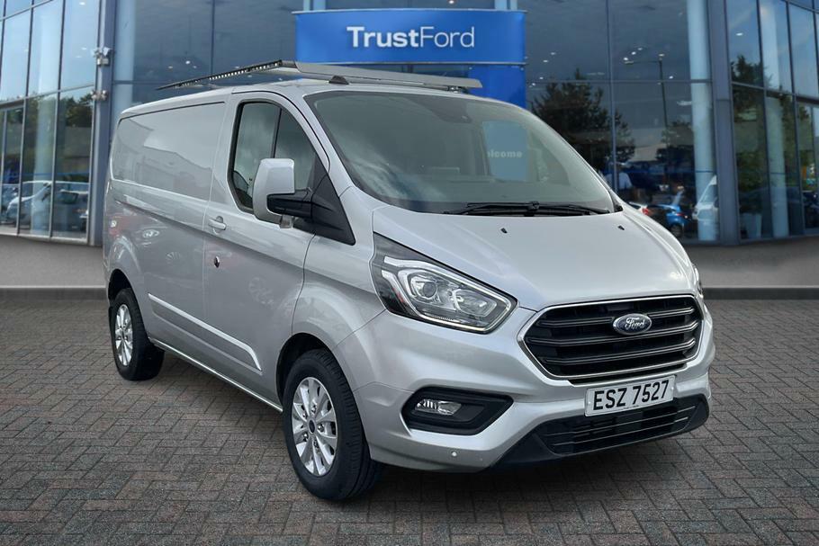 Compare Ford Transit Custom Custom 2.0 Ecoblue 130Ps Low Roof Limited Van ESZ7527 Silver