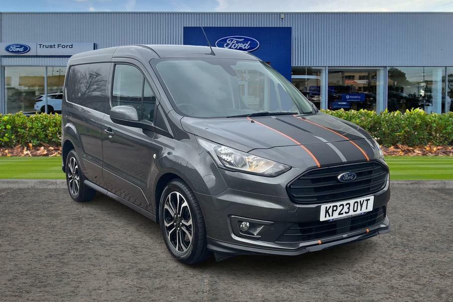 Compare Ford Transit Connect Connect 1.5 Ecoblue 100Ps Sport Van KP23OYT Grey