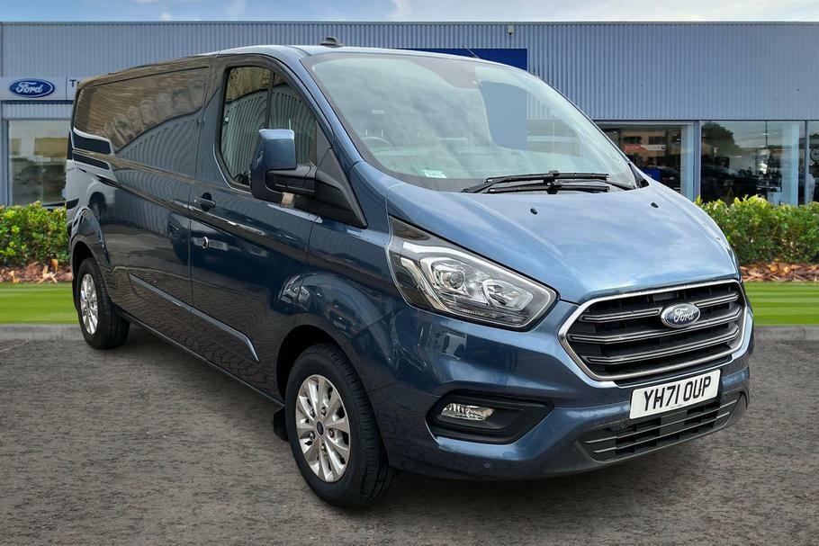 Compare Ford Transit Custom Custom 2.0 Ecoblue 170Ps Low Roof Limited Van YH71OUP Blue