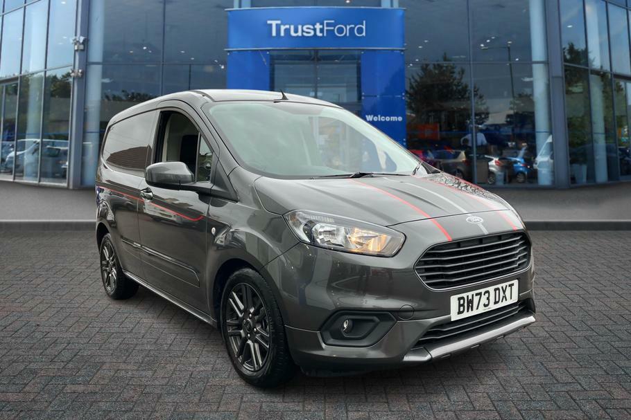 Compare Ford Transit Courier Courier 1.5 Tdci 100Ps Sport Van 6 Speed BW73DXT Grey