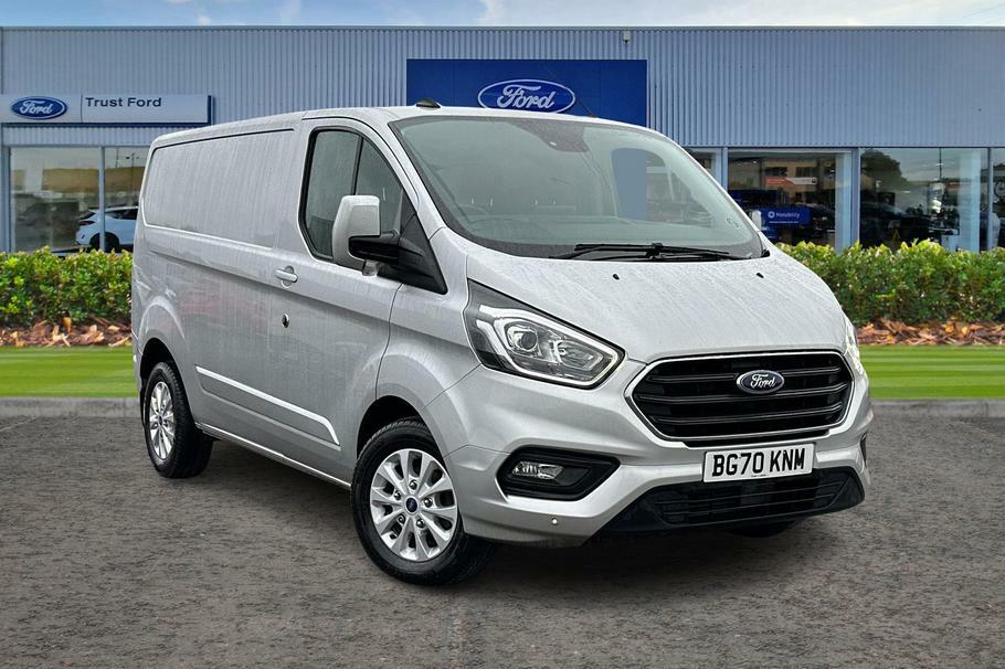 Compare Ford Transit Custom Custom 2.0 Ecoblue 130Ps Low Roof Limited Van BG70KNM Silver