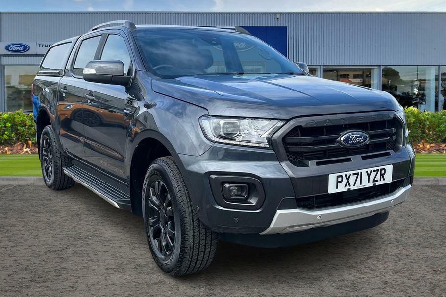Compare Ford Ranger Pick Up Double Cab Wildtrak 2.0 Ecoblue 213 PX71YZR Grey
