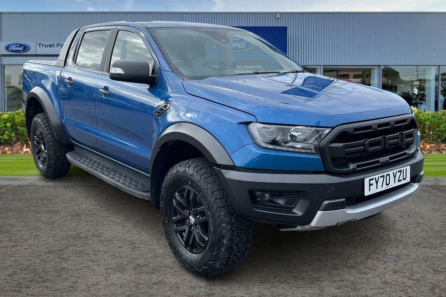 Compare Ford Ranger Pick Up Double Cab Raptor 2.0 Ecoblue 213 FY70YZU Blue