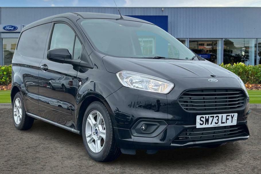 Compare Ford Transit Courier Courier 1.0 Ecoboost Limited Van 6 Speed SW73LFY Black