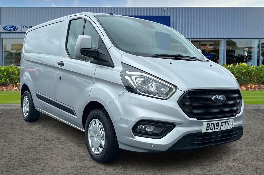 Compare Ford Transit Custom Custom 2.0 Ecoblue 130Ps Low Roof Trend Van BD19FTY Silver
