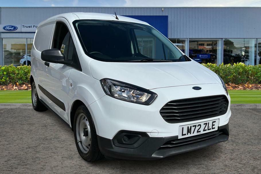 Compare Ford Transit Courier Courier 1.5 Tdci Leader Van 6 Speed LM72ZLE White