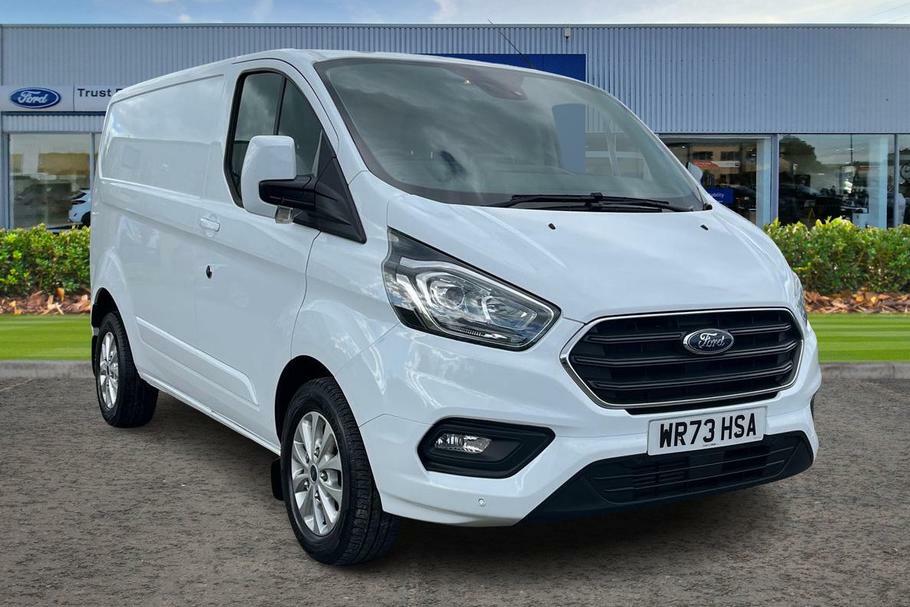 Ford Transit Custom Custom 2.0 Ecoblue 130Ps Low Roof Limited Van White #1