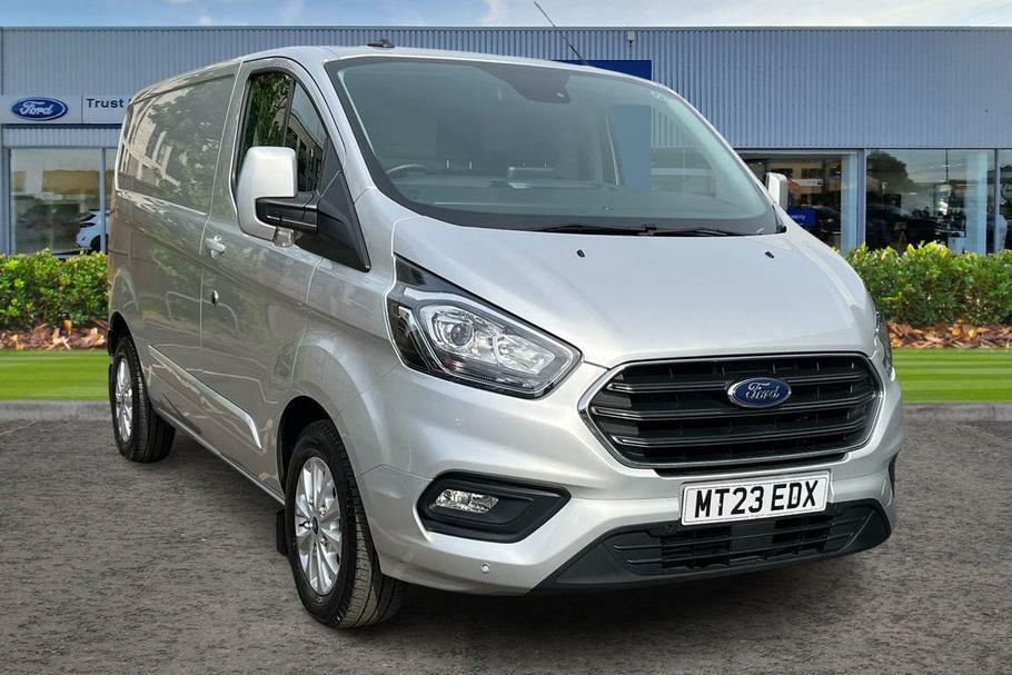 Compare Ford Transit Custom Custom 2.0 Ecoblue 130Ps Low Roof Limited Van MT23EDX Silver