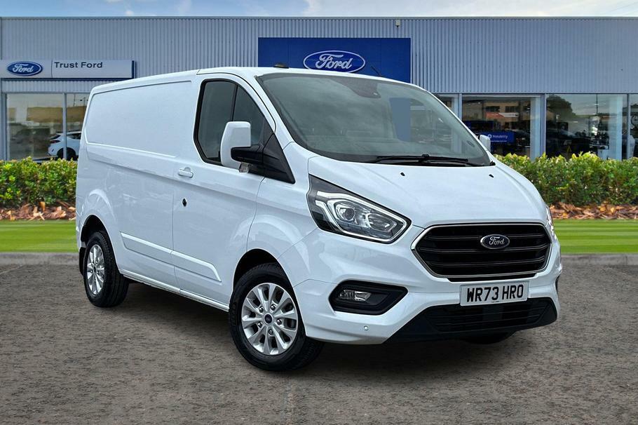 Ford Transit Custom Custom 2.0 Ecoblue 130Ps Low Roof Limited Van White #1