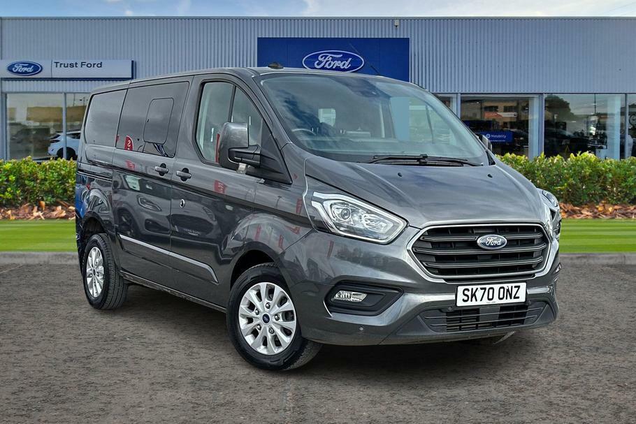 Compare Ford Transit Custom Custom 2.0 Ecoblue 170Ps Low Roof Dcab Limited Va SK70ONZ Grey