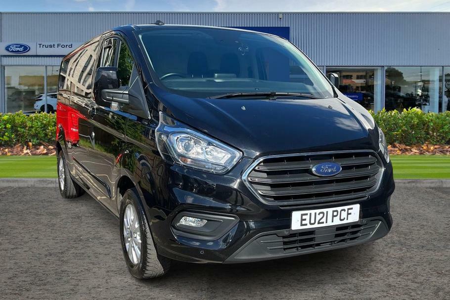Compare Ford Transit Custom Custom 2.0 Ecoblue 130Ps Low Roof Limited Van EU21PCF Black