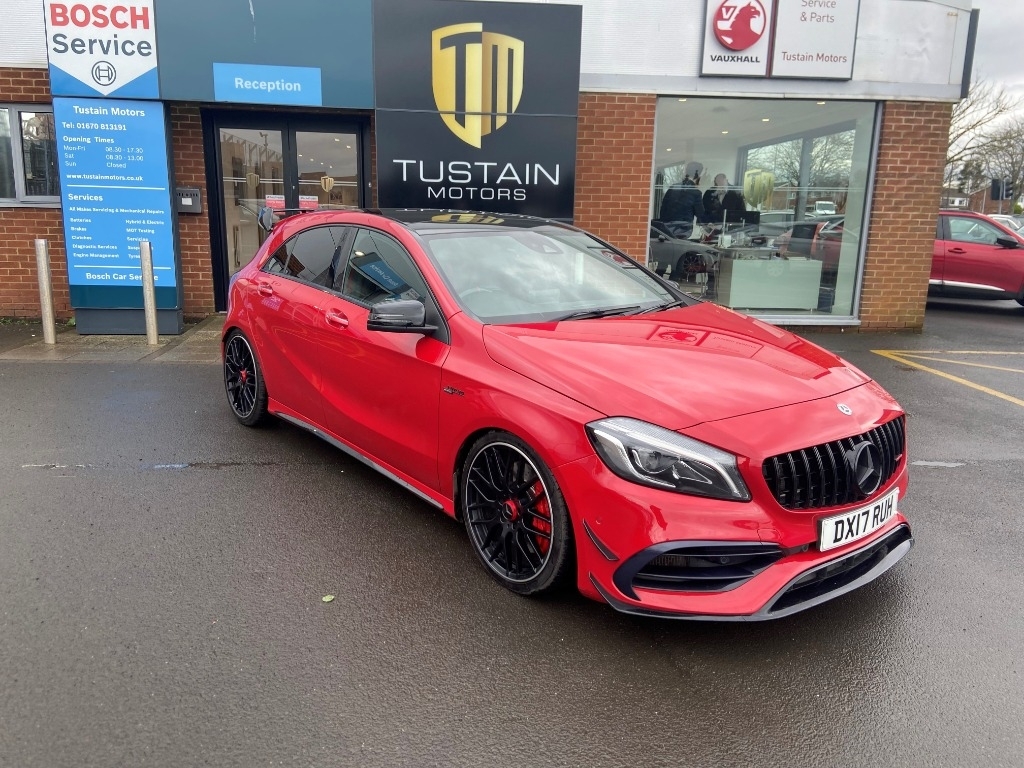 Compare Mercedes-Benz A Class A45 Amg 4Matic DX17RUH Red