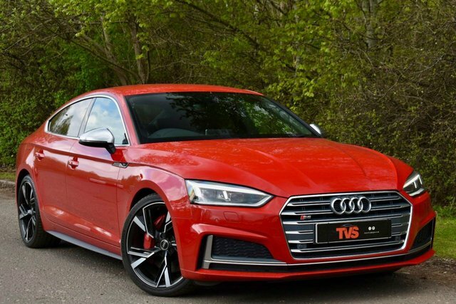 Compare Audi A5 3.0 S5 Tfsi Quattro 349 Bhp MW67PSY Red