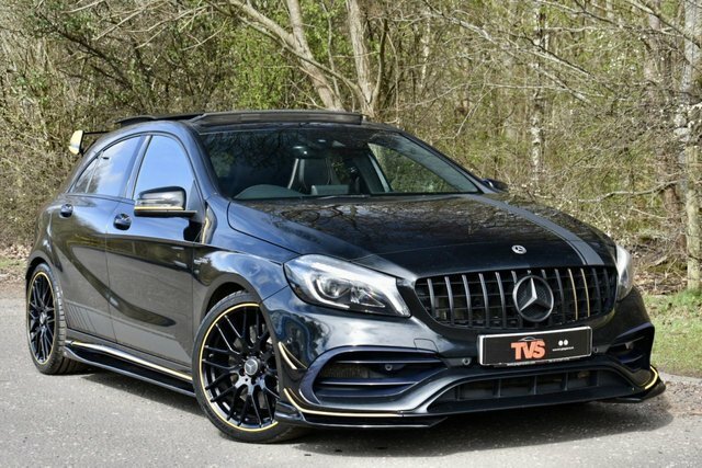 Compare Mercedes-Benz A Class 2.0 Amg A 45 4Matic Yellow Night Edition 375 Bh NA67XTC Black