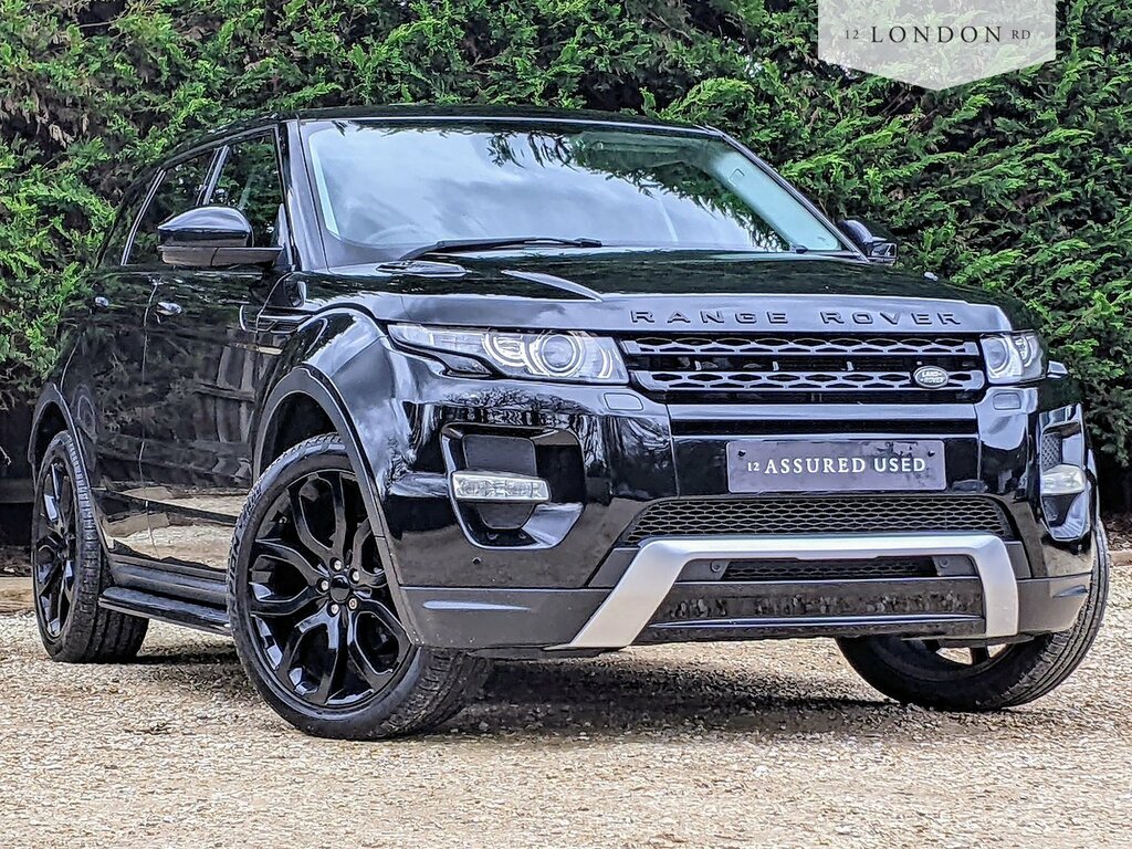 Compare Land Rover Range Rover Evoque Sd4 Dynamic LG64GGJ Black