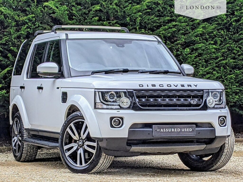 Land Rover Discovery Sdv6 Xs White #1