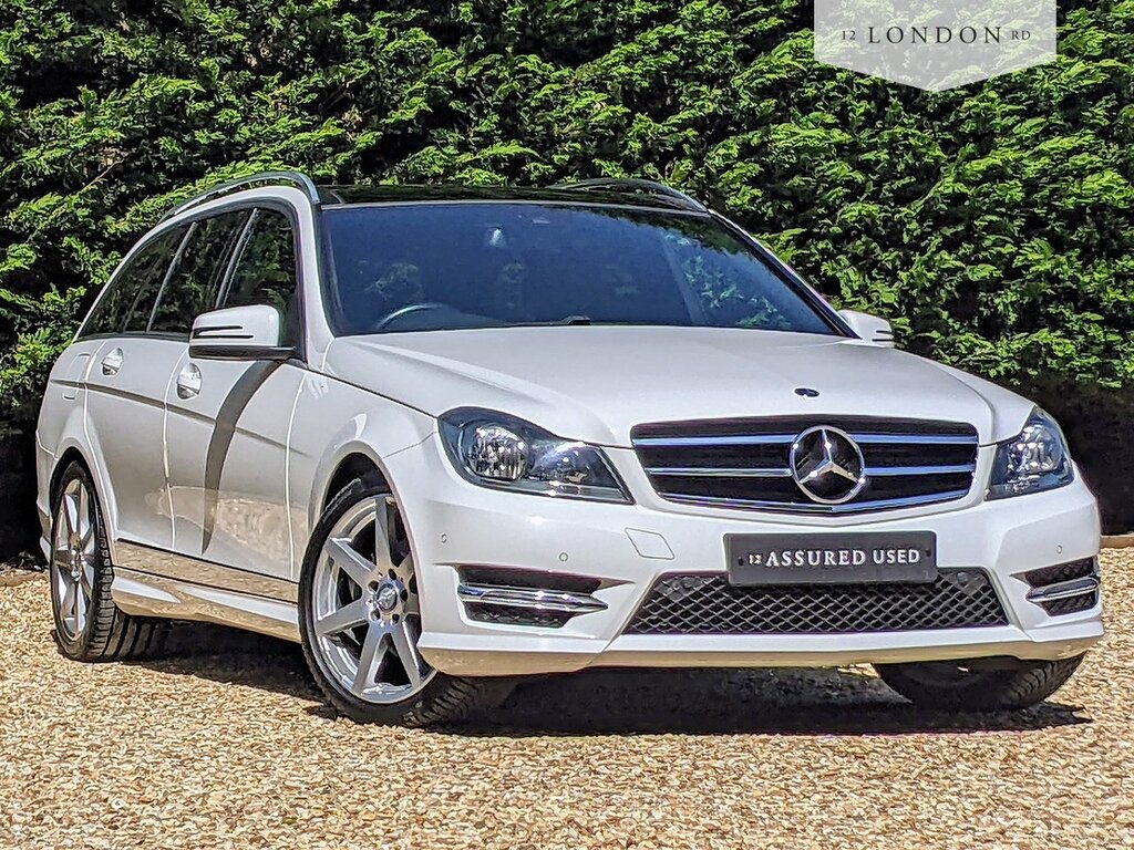 Compare Mercedes-Benz C Class C250 Cdi Amg Sport Edition VN63YNX White