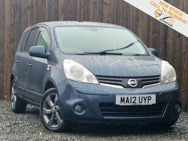 Compare Nissan Note 1.6 N-tec Plus 110 Bhp - Free Deliver MA12UYP Blue
