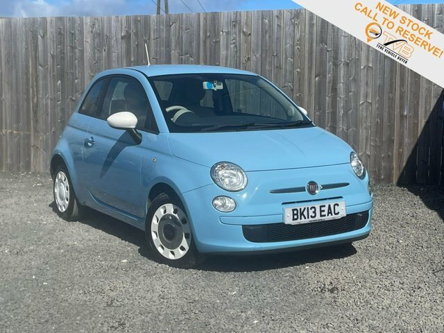Compare Fiat 500 1.2 Colour Therapy 69 Bhp - Free Delivery BK13EAC Blue