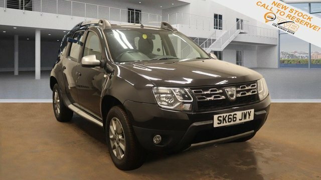 Compare Dacia Duster 1.5 Laureate Dci 109 Bhp - Free Delivery SK66JWY Black