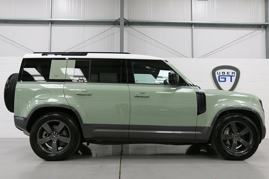 Compare Land Rover Defender 75Th Limited Edition PJ23WDF Green