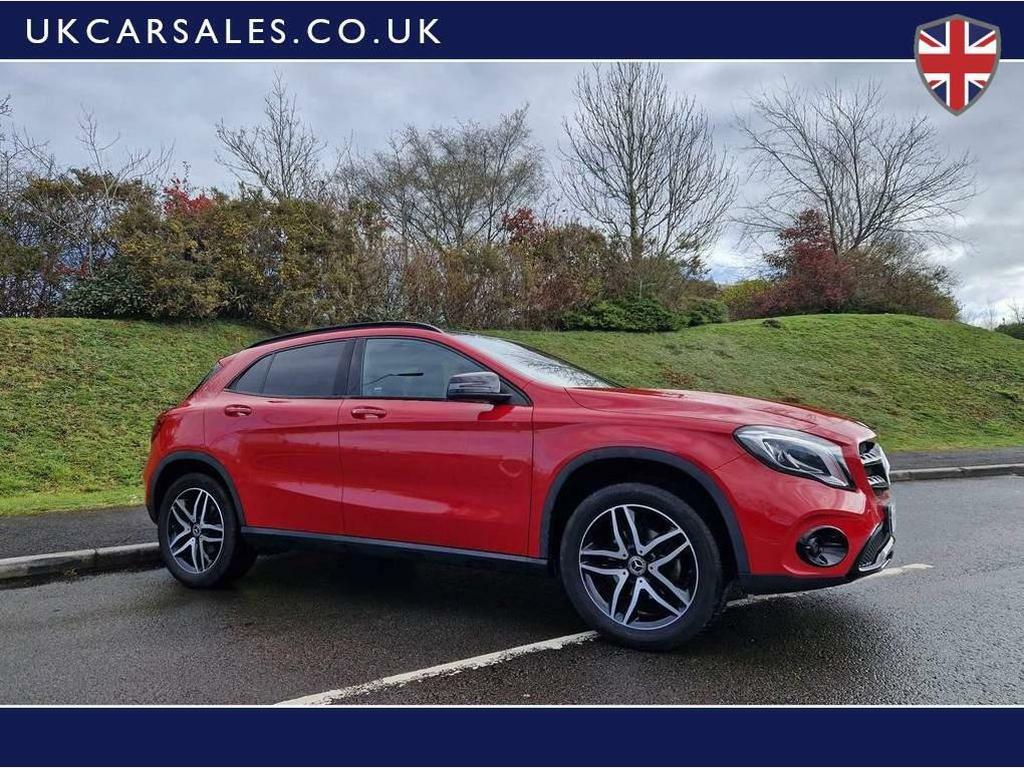 Compare Mercedes-Benz GLA Class 1.6 Gla180 Urban Edition 7G-dct Euro 6 Ss OY69SNJ Red