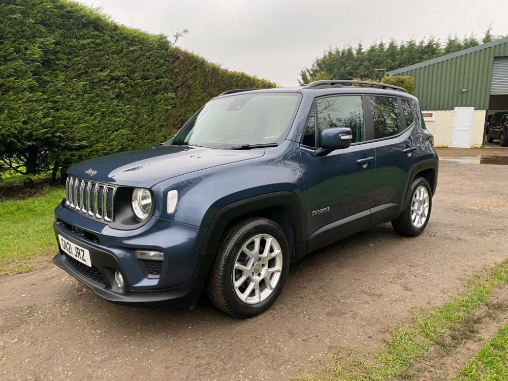 Compare Jeep Renegade 1.3 Gse T4 Longitude Ddct Euro 6 Ss GN21JRZ Blue