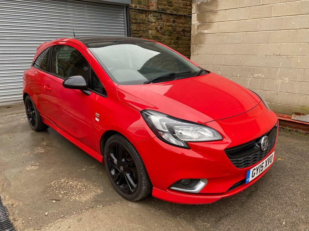 Compare Vauxhall Corsa 1.4I Ecotec Limited Edition Euro 6 GY15XVU Red