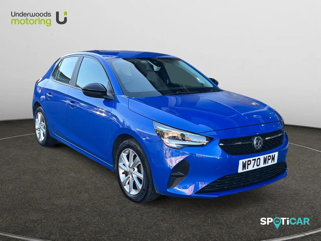 Compare Vauxhall Corsa 1.2 Se Premium WP70WPM Blue