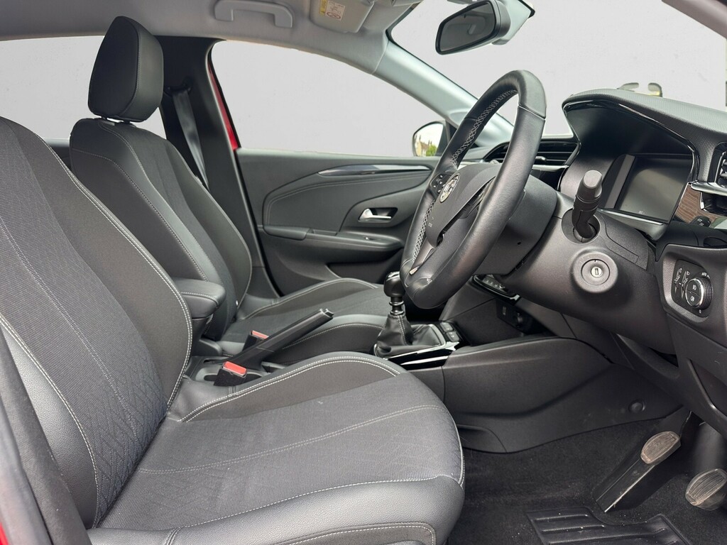 Compare Vauxhall Corsa 1.2 Turbo Elite Nav BF70XRH Red
