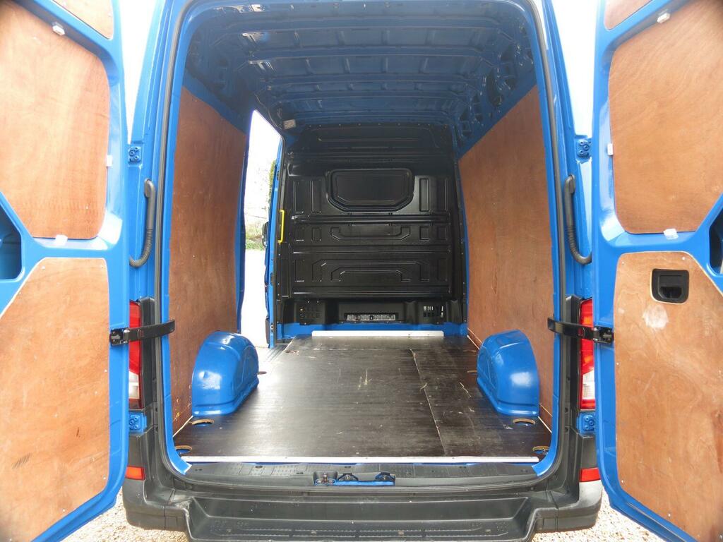 Compare Volkswagen Crafter Panel Van 140Hp Mwb Euro 6 Ulez Compliant Startlin SG19BOK Blue