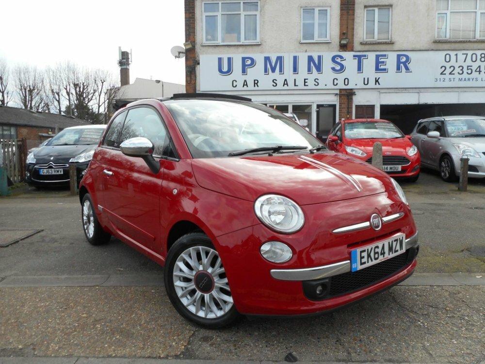 Fiat 500C 1.2 Lounge Euro 6 Ss Red #1
