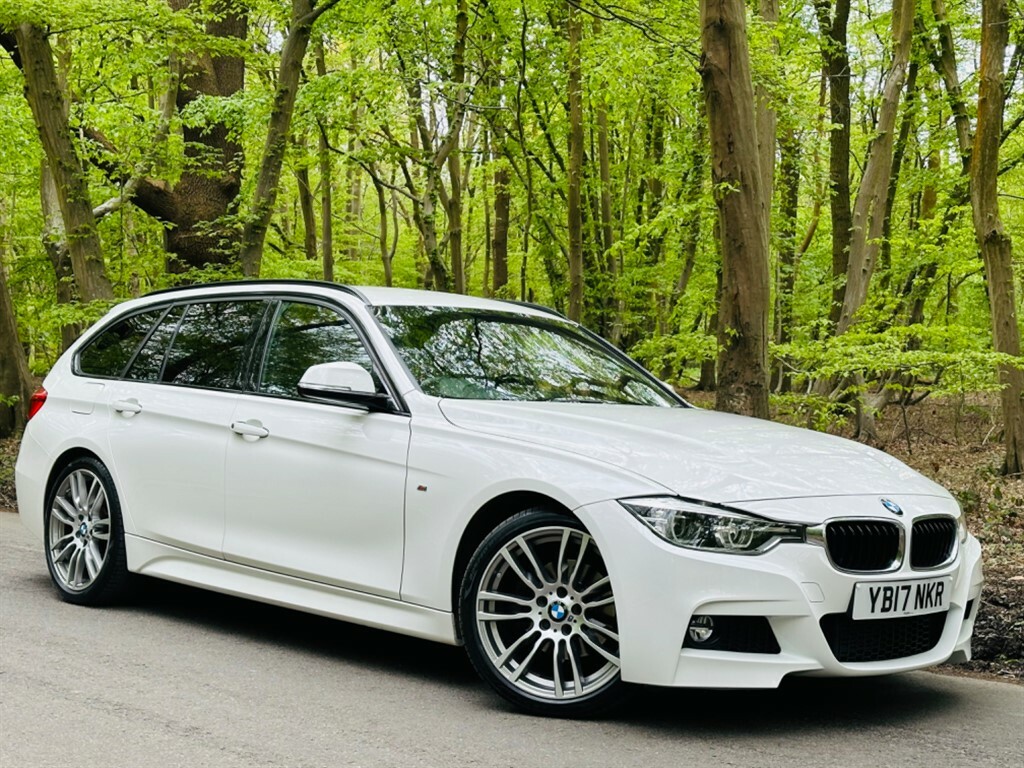 Compare BMW 3 Series 2.0L 2.0 M Sport Touring Euro 6 S YB17NKR White