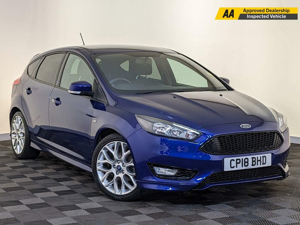 Compare Ford Focus 1.0T Ecoboost St-line Euro 6 Ss CP18BHD Blue