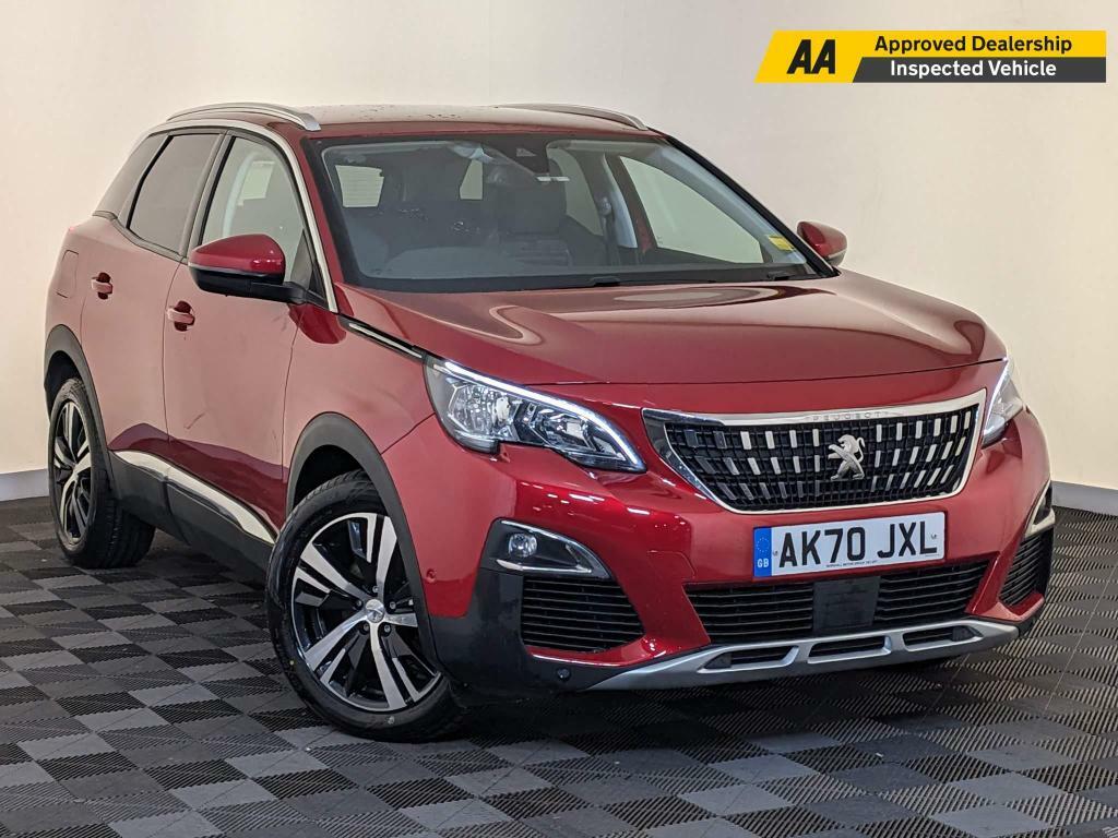 Peugeot 3008 1.5 Bluehdi Allure Euro 6 Ss Red #1