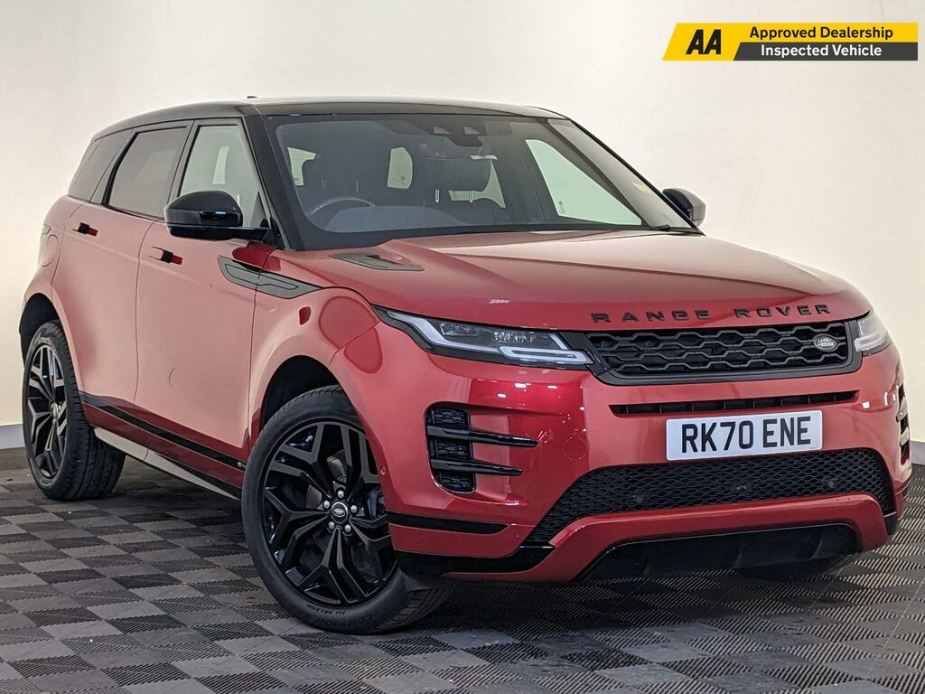 Compare Land Rover Range Rover Evoque 2.0 D240 Mhev R-dynamic Se 4Wd Euro 6 Ss 5 RK70ENE Red