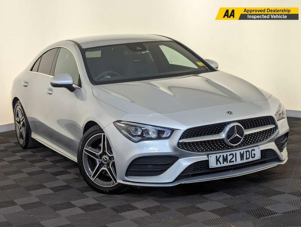 Compare Mercedes-Benz CLA Class 1.3 Cla200 Amg Line Coupe 7G-dct Euro 6 Ss KM21WDG Silver